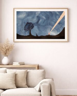 the guided drift - Original Painting