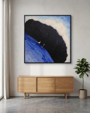 The celestial vigil - Original Painting